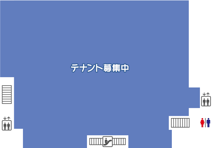 地下1階フロアマップ