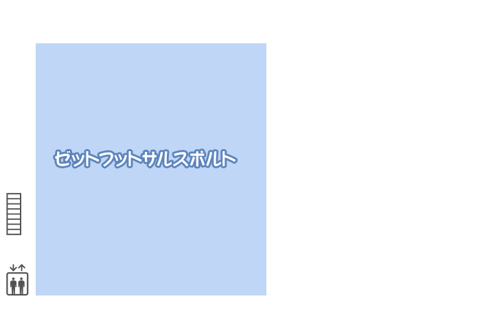 CCB屋上フロアマップ